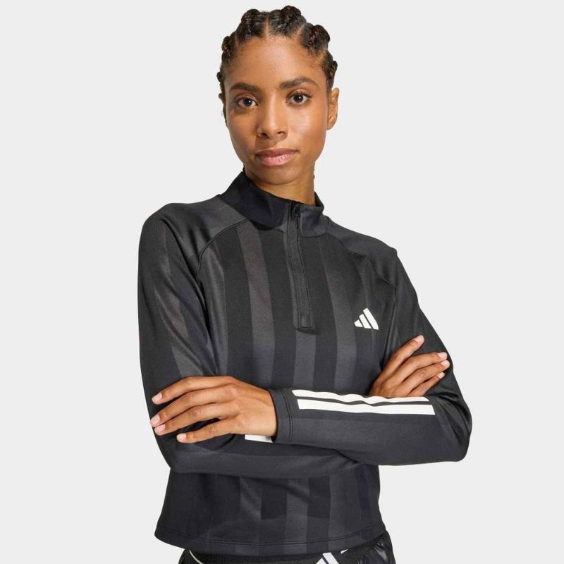 Top adidas track hyperglam feminino