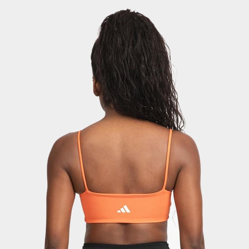 Top adidas essentials suporte leve feminino