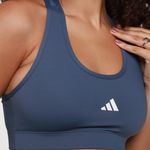Top adidas treino suporte médio feminino
