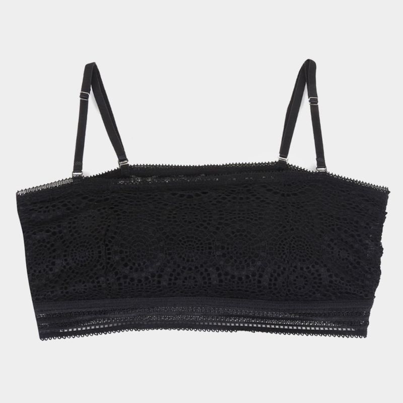 Sutiã colcci top faixa renda feminina