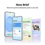 Smartphone samsung galaxy s25 5g prata 256gb, tela de 62", 12gb ram, ai inteligência artificial, ip68, processador snapdragon 8 elite e câmera tripla