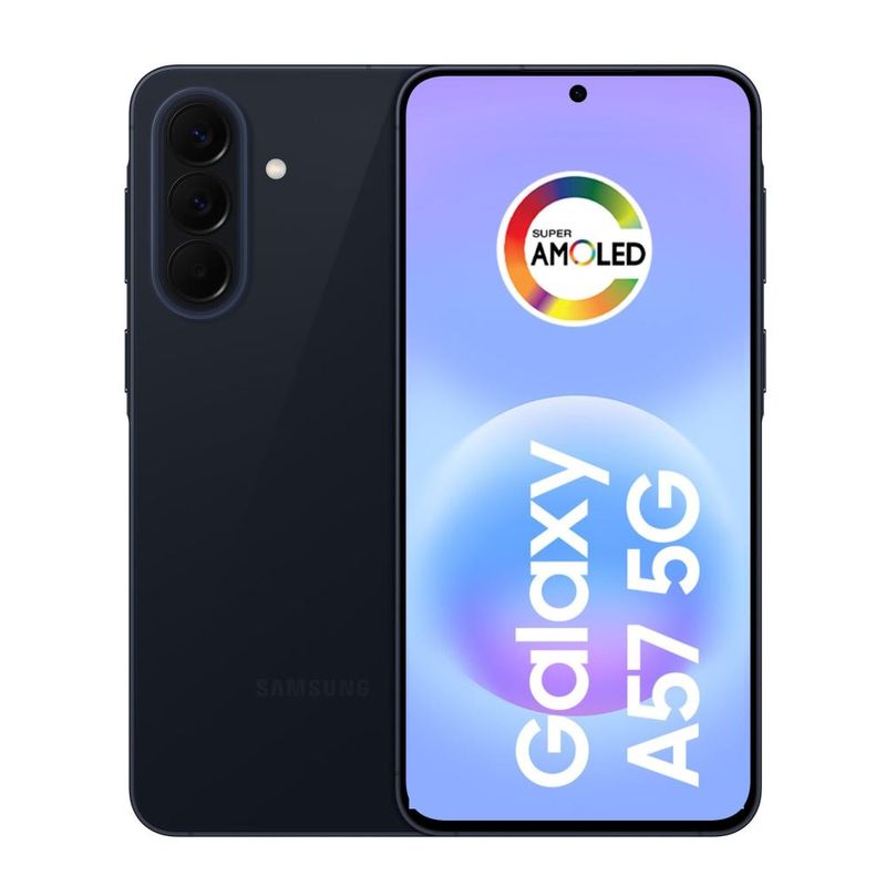Smartphone samsung galaxy a57 5g tela 67" 128gb câmera 50mp azul escuro