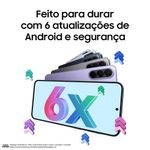 Smartphone samsung galaxy a57 5g tela 67" 128gb câmera 50mp azul escuro