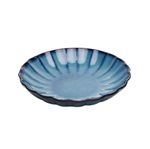 Prato para risoto scallop 23cm cerâmica azul – wolff