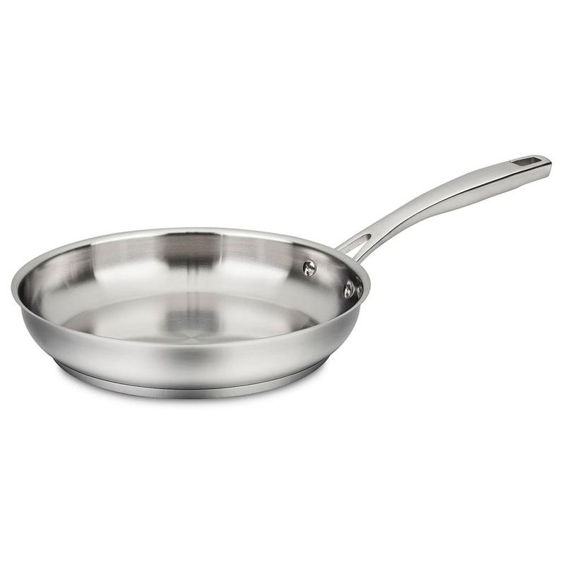 Frigideira chefs classic em inox de indução 24cm cuisinart