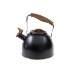 Chaleira em aço inox 2,5l kenya preta