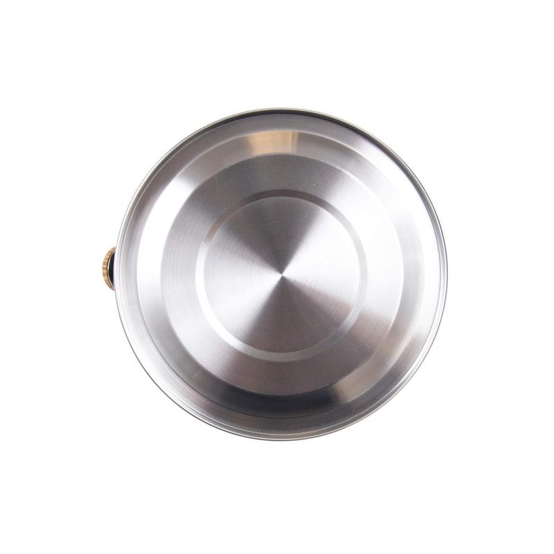 Chaleira em aço inox 2,5l kenya preta