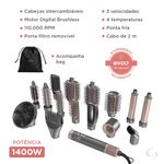 Secador de cabelo multistyler gama uniq flow 15 em 1 bivolt