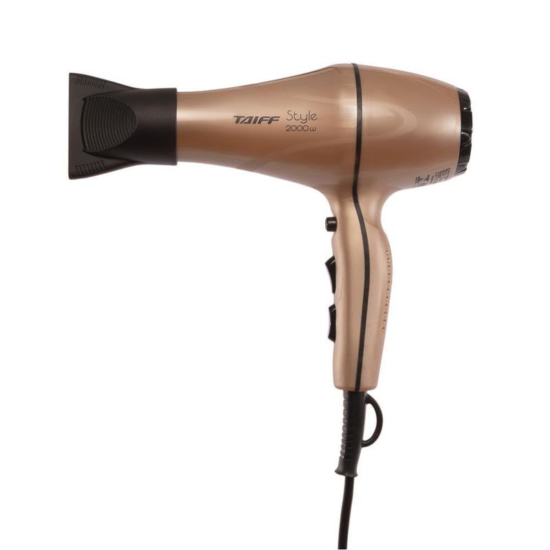 Secador de cabelos taiff style motor ac profissional 2000w cobre