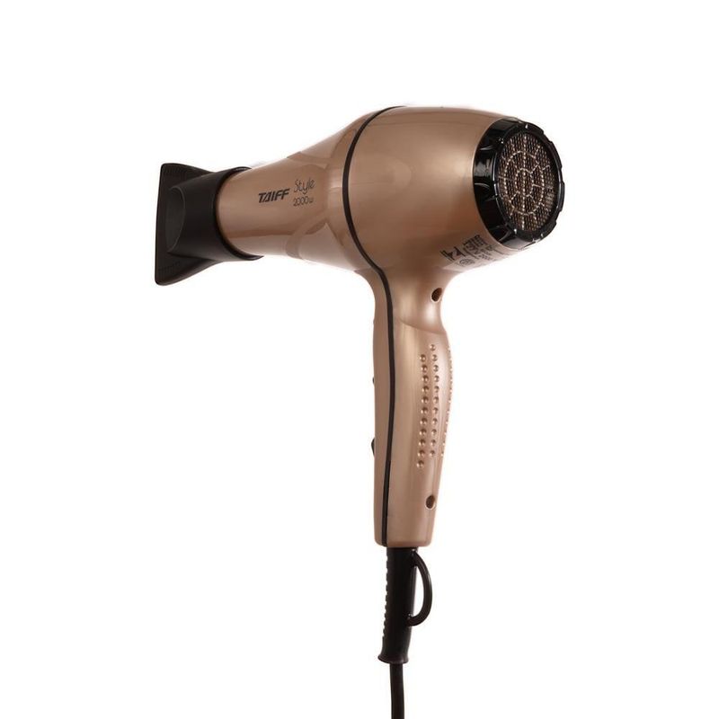 Secador de cabelos taiff style motor ac profissional 2000w cobre