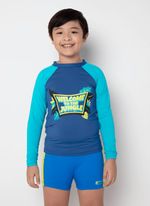 Camiseta manga longa menino teen tigre