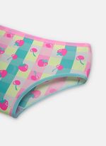 Calcinha boneca microfibra menina teen morangos
