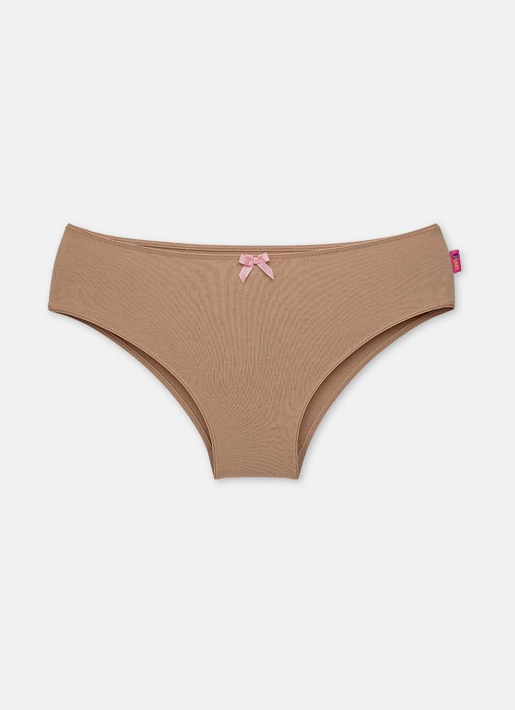 Calcinha boneca algodão menina teen básica