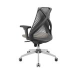 Cadeira de Escritorio Ergonomica Bix X+ Sincron Presidencial Assento em Tecido Base Giratoria