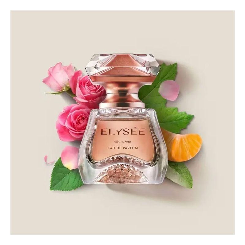 Kit Elysée Eau de Parfum Feminino Elegante Intenso 50ML + Creme Acetinado 250g o Boticário