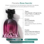 Floratta Rose Sucrée Eau De Parfum 75ml | O Boticário