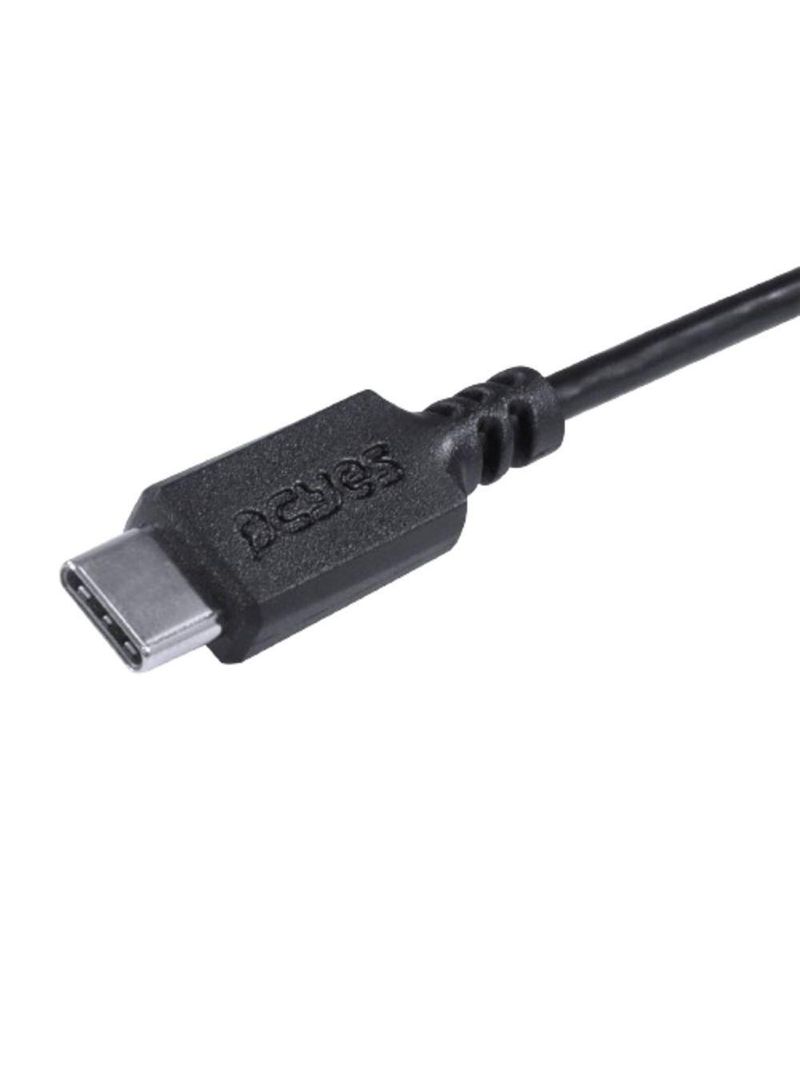 Cabo Para Celular Smartphone Usb Tipo C Para Usb A 30 1 Metro Preto - P3uacp-1