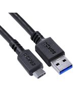 Cabo Para Celular Smartphone Usb Tipo C Para Usb A 30 1 Metro Preto - P3uacp-1