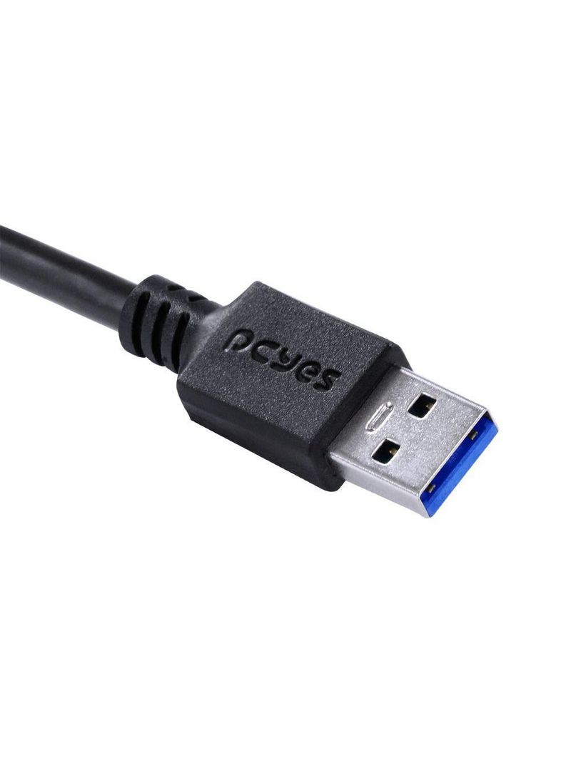 Cabo Para Celular Smartphone Usb Tipo C Para Usb A 30 1 Metro Preto - P3uacp-1