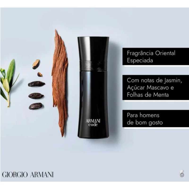 Perfume Giorgio Armani Code Homme Edt Masculino 125ml