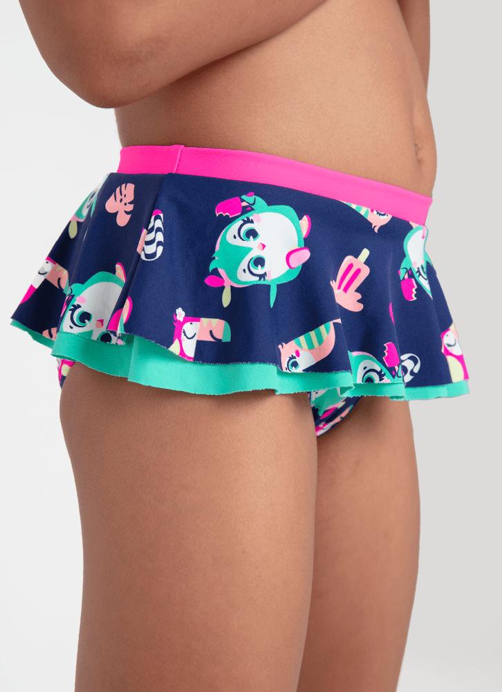 Biquíni menina pinguim