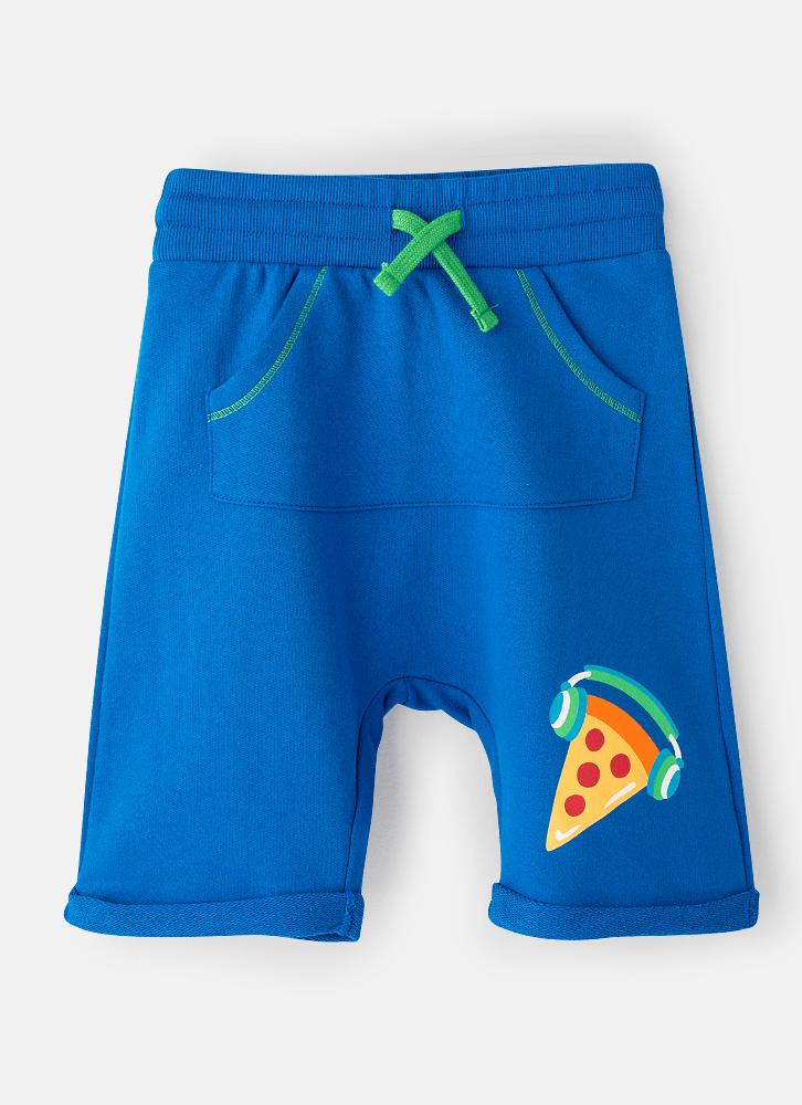 Bermuda moletom menino junk food
