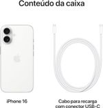 Apple Iphone 16 Plus 256GB Branco