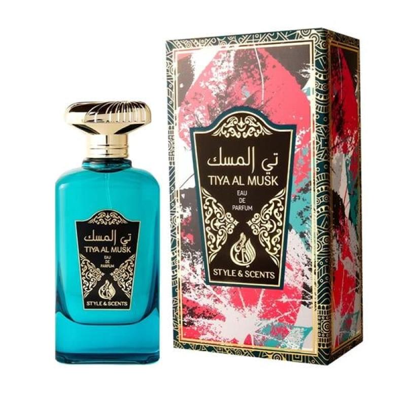 Tiya al musk style and scents eau de parfum feminino 100ml