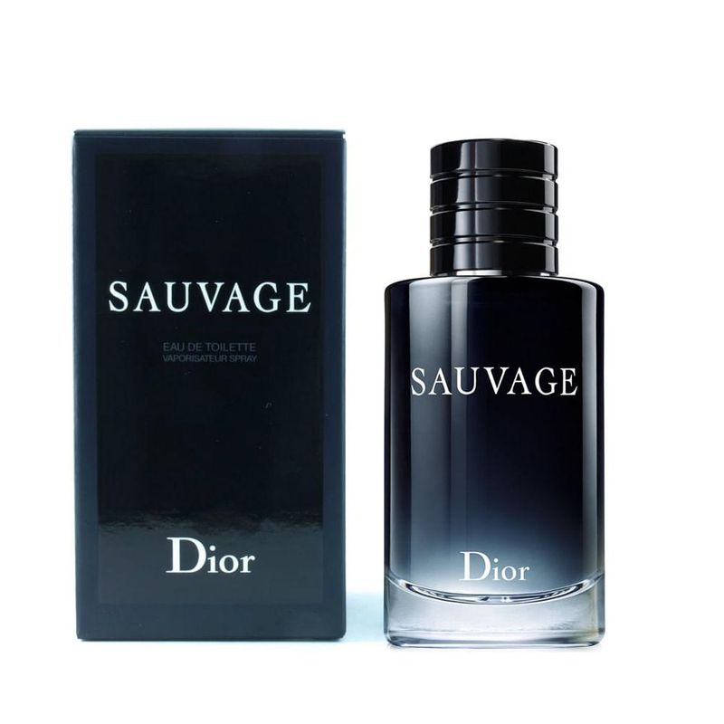 Sauvage masculino de christian dior eau de toilette 100ml
