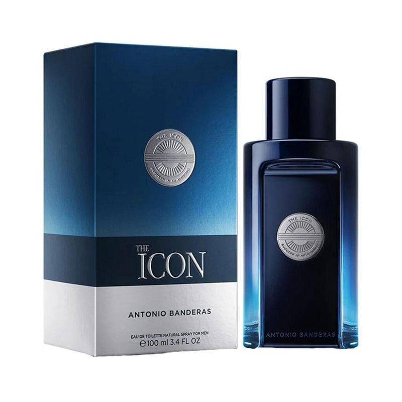 The icon antonio banderas eau de toilette masculino 100ml