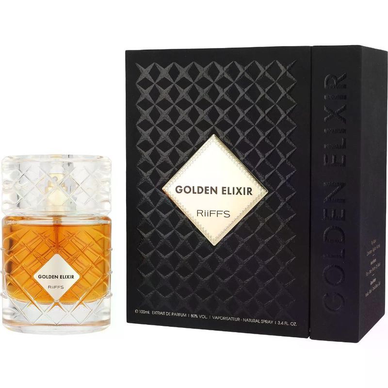 Riiffs golden elixir extrait de parfum unissex 100ml