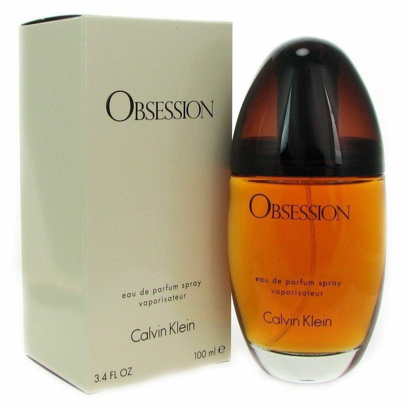 Obsession de calvin klein eau de parfum feminino 100 ml
