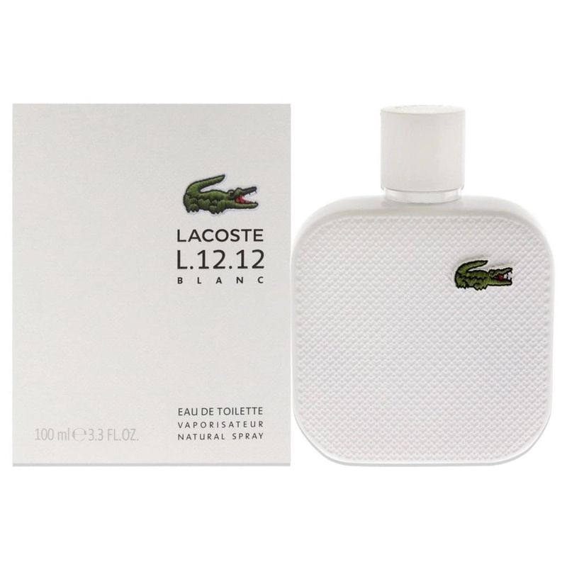 Lacoste l1212 blanc eau de toilette masculino 100 ml
