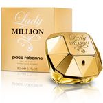 Lady million paco rabanne feminino eau de parfum