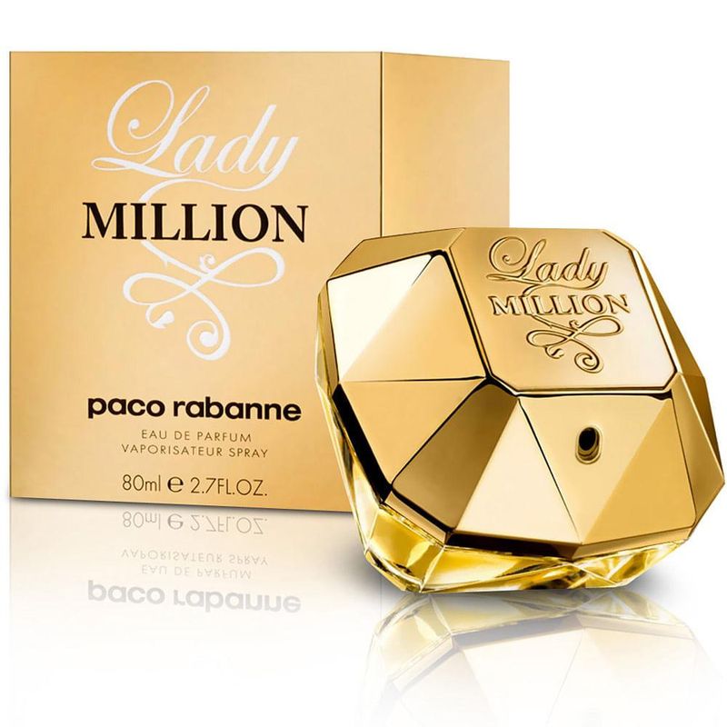 Lady million paco rabanne feminino eau de parfum