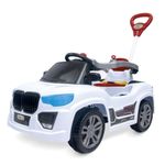 Carrinho de Passeio Infantil BM Laram com Anel de Proteção Cinto de Segurança Branco Maral