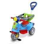 Carrinho de Passeio Infantil Triciclo Avespa com Buzina Colorido Maral Unico