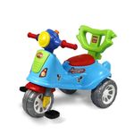 Carrinho de Passeio Infantil Triciclo Avespa com Buzina Colorido Maral Unico