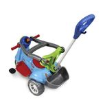 Carrinho de Passeio Infantil Triciclo Avespa com Buzina Colorido Maral Unico