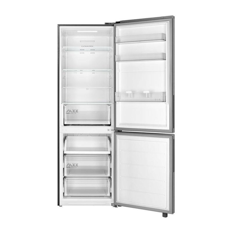 Refrigerador Midea Frost Free Inverse 401L Inverter Inox Bivolt (MDRB548FGD463)