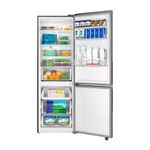 Refrigerador Midea Frost Free Inverse 401L Inverter Inox Bivolt (MDRB548FGD463)