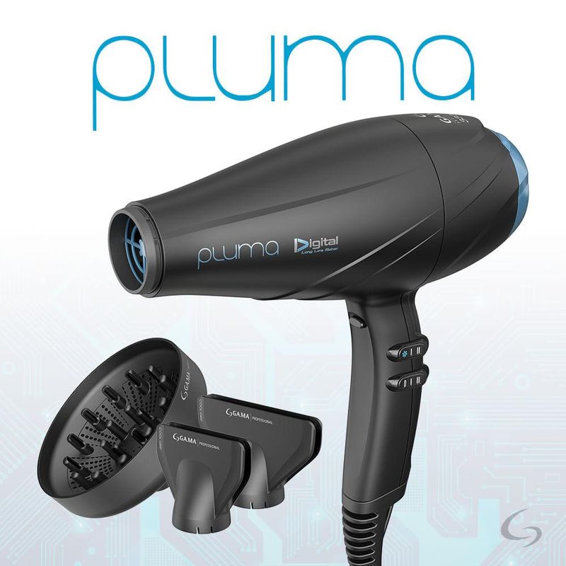 Secador profissional pluma digital 3300w