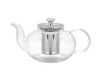 Bule em vidro com tampa aco inox 1l tramontina