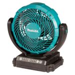 Ventilador 18cm 18v hibrido alimentação ca ou bateria makita