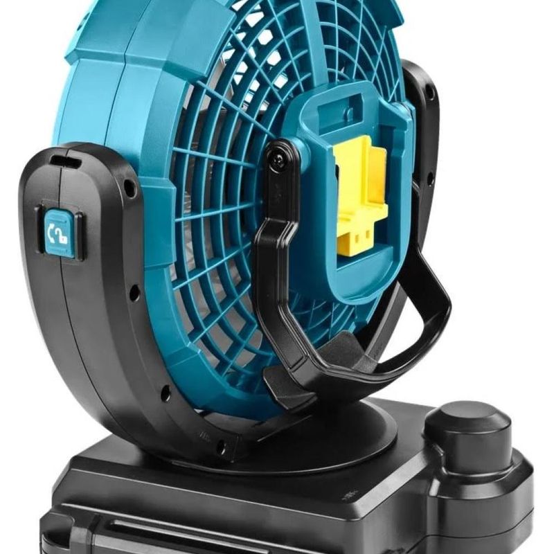 Ventilador 18cm 18v hibrido alimentação ca ou bateria makita