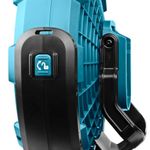 Ventilador 18cm 18v hibrido alimentação ca ou bateria makita