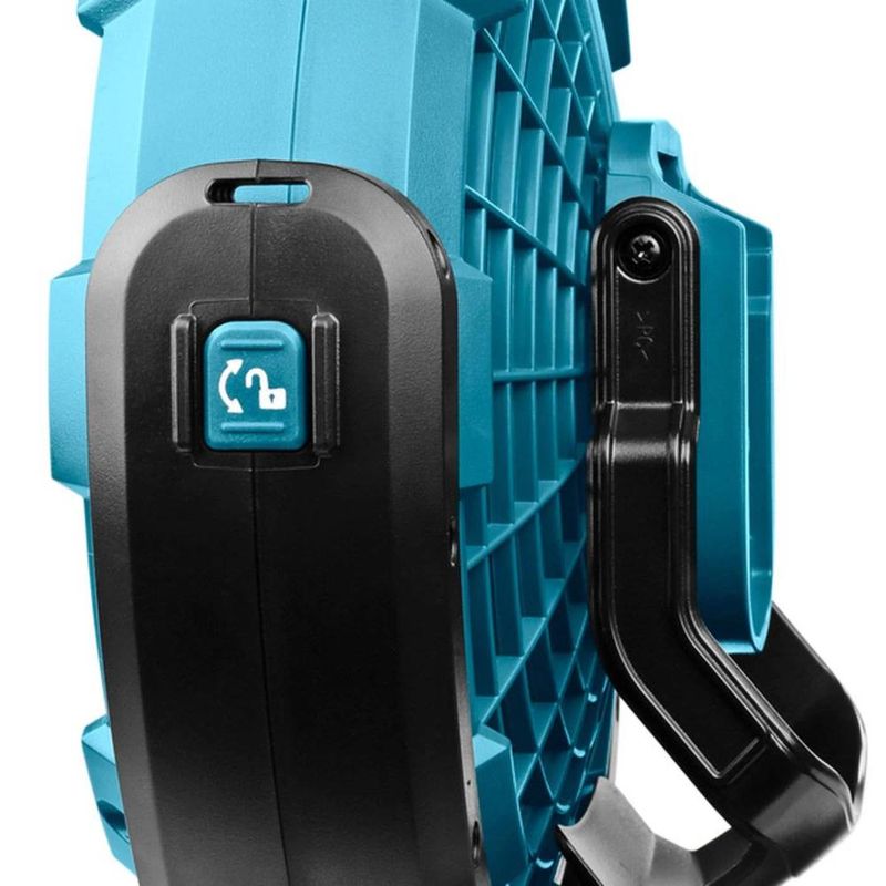 Ventilador 18cm 18v hibrido alimentação ca ou bateria makita