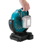 Ventilador 18cm 18v hibrido alimentação ca ou bateria makita