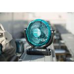 Ventilador 18cm 18v hibrido alimentação ca ou bateria makita