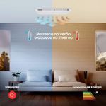 Ar Condicionado Split Cassete 1 Via LG 18000 BTUs Quente e Frio Inverter 220V R32 (ZTUW18GTTAAANWZBR1)